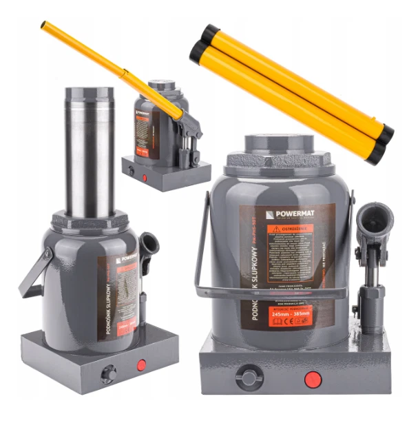 Cric Idraulico a Bottiglia 50T  – Sollevatore Professionale